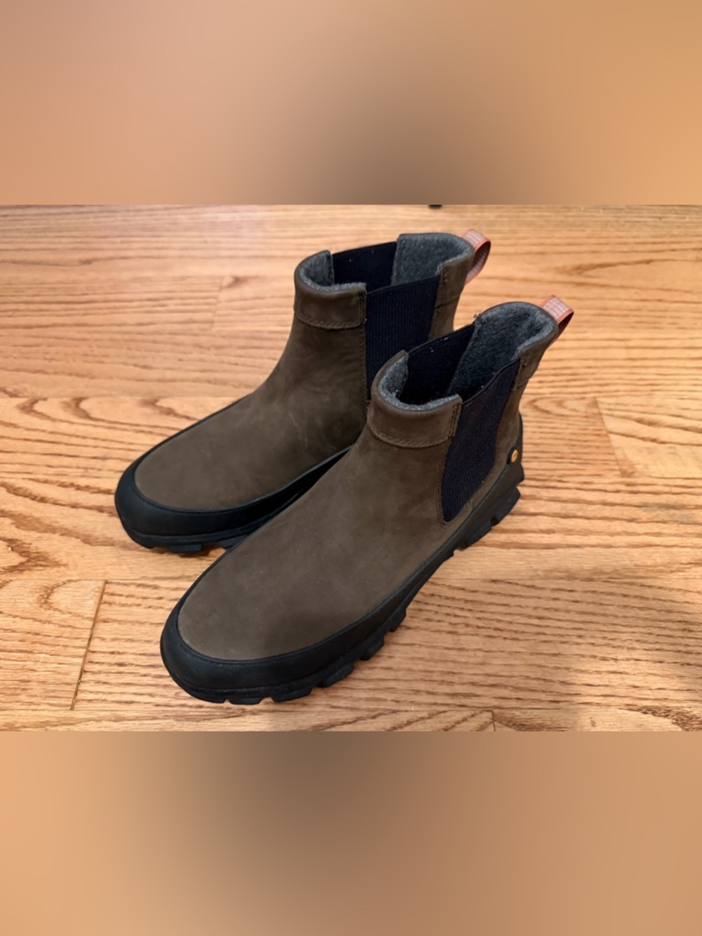 Bogs Brown Chelsea Winter Boot